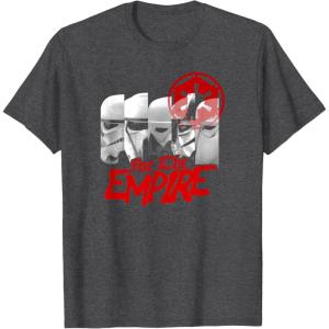 image:imageStar Wars The Mandalorian and Grogu For The Empire Imperial TShirtDark Heather Grey