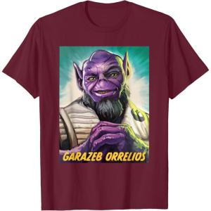 image:imageStar Wars The Mandalorian and Grogu Garazeb Orrelios Zeb TShirtBurgundy