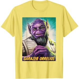 image:imageStar Wars The Mandalorian and Grogu Garazeb Orrelios Zeb TShirtLemon Yellow