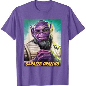 image:imageStar Wars The Mandalorian and Grogu Garazeb Orrelios Zeb TShirtPurple Heather
