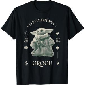 image:imageStar Wars The Mandalorian and Grogu Little Bounty Vintage TShirtBlack