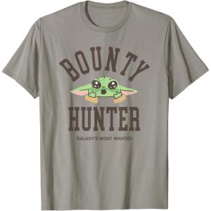 image:imageStar Wars The Mandalorian and Grogu Most Wanted Cute TShirtSlate Grey