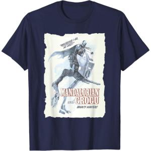 image:imageStar Wars The Mandalorian and Grogu Movie ATRT Snow Mission TShirtNavy Blue