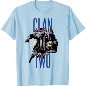 image:imageStar Wars The Mandalorian and Grogu Movie Clan of Two TShirtBaby Blue