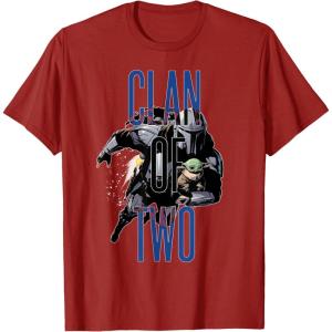 image:imageStar Wars The Mandalorian and Grogu Movie Clan of Two TShirtCranberry Red