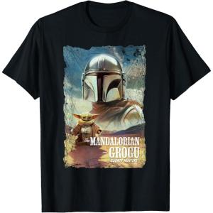 image:imageStar Wars The Mandalorian and Grogu Movie Classic Poster Art TShirtBlack