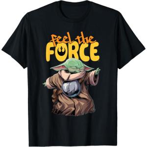 image:imageStar Wars The Mandalorian and Grogu Movie Feel the Force TShirtBlack