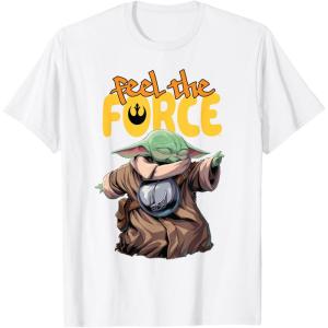 image:imageStar Wars The Mandalorian and Grogu Movie Feel the Force TShirtWhite