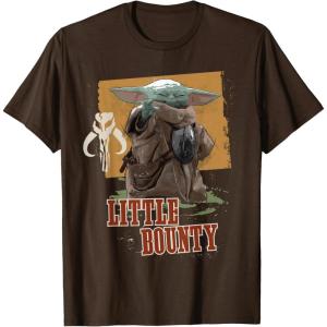 image:imageStar Wars The Mandalorian and Grogu Movie Little Bounty TShirtBrown