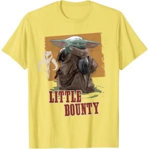 image:imageStar Wars The Mandalorian and Grogu Movie Little Bounty TShirtLemon Yellow