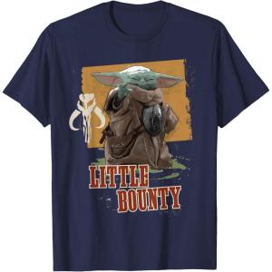 image:imageStar Wars The Mandalorian and Grogu Movie Little Bounty TShirtNavy Blue