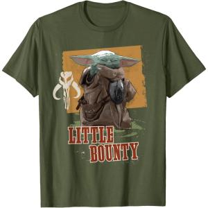image:imageStar Wars The Mandalorian and Grogu Movie Little Bounty TShirtOlive Green