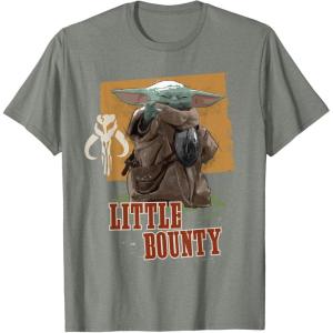 image:imageStar Wars The Mandalorian and Grogu Movie Little Bounty TShirtOlive Heather