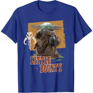 image:imageStar Wars The Mandalorian and Grogu Movie Little Bounty TShirtRoyal Blue