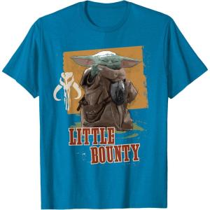 image:imageStar Wars The Mandalorian and Grogu Movie Little Bounty TShirtSapphire Blue