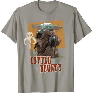 image:imageStar Wars The Mandalorian and Grogu Movie Little Bounty TShirtSlate Grey