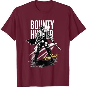image:imageStar Wars The Mandalorian and Grogu Movie Play Nice TShirtBurgundy