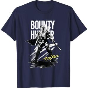 image:imageStar Wars The Mandalorian and Grogu Movie Play Nice TShirtNavy Blue
