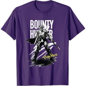 image:imageStar Wars The Mandalorian and Grogu Movie Play Nice TShirtPurple