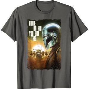 image:imageStar Wars The Mandalorian and Grogu Movie You Got This TShirtAsphalt Grey