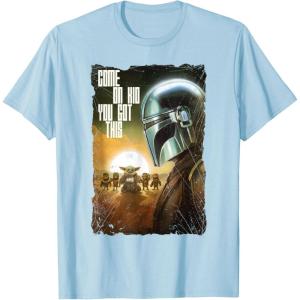 image:imageStar Wars The Mandalorian and Grogu Movie You Got This TShirtBaby Blue