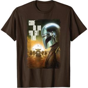 image:imageStar Wars The Mandalorian and Grogu Movie You Got This TShirtBrown