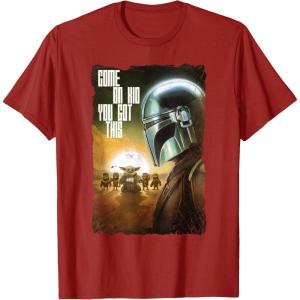 image:imageStar Wars The Mandalorian and Grogu Movie You Got This TShirtCranberry Red