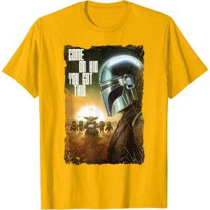 image:imageStar Wars The Mandalorian and Grogu Movie You Got This TShirtGolden Yellow