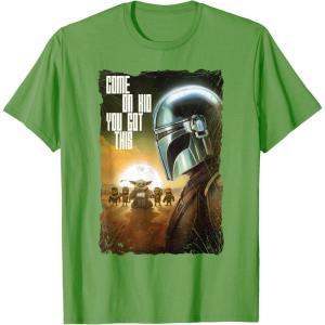 image:imageStar Wars The Mandalorian and Grogu Movie You Got This TShirtGrass Green