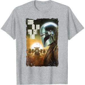 image:imageStar Wars The Mandalorian and Grogu Movie You Got This TShirtHeather Grey