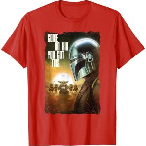 image:imageStar Wars The Mandalorian and Grogu Movie You Got This TShirtRed