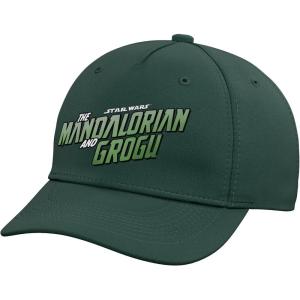 image:imageStar Wars The Mandalorian and Grogu Official Movie Logo Adjustable Printed Baseball HatDark Green