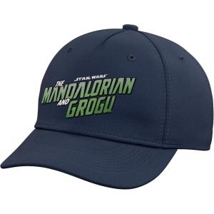 image:imageStar Wars The Mandalorian and Grogu Official Movie Logo Adjustable Printed Baseball HatNavy Blue