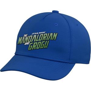 image:imageStar Wars The Mandalorian and Grogu Official Movie Logo Adjustable Printed Baseball HatRoyal Blue