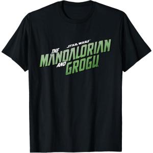 image:imageStar Wars The Mandalorian and Grogu Official Movie Logo TShirtBlack