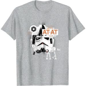 image:imageStar Wars The Mandalorian and Grogu Pilot Helmet Imperial TShirtHeather Grey