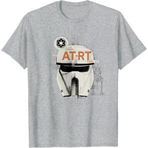 image:imageStar Wars The Mandalorian and Grogu Pilot Helmet TShirtHeather Grey