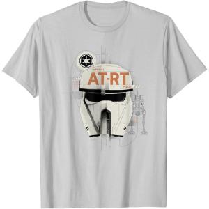 image:imageStar Wars The Mandalorian and Grogu Pilot Helmet TShirtSilver Grey