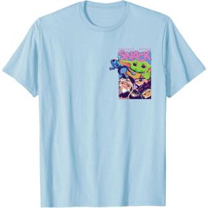 image:imageStar Wars The Mandalorian and Grogu Protect Attack Snack TShirtBaby Blue