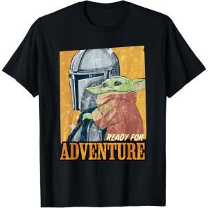 image:imageStar Wars The Mandalorian and Grogu Ready for Adventure TShirtBlack