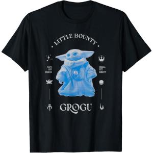 image:imageStar Wars The Mandalorian and Grogu Small But Mighty Blue TShirtBlack