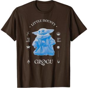 image:imageStar Wars The Mandalorian and Grogu Small But Mighty Blue TShirtBrown