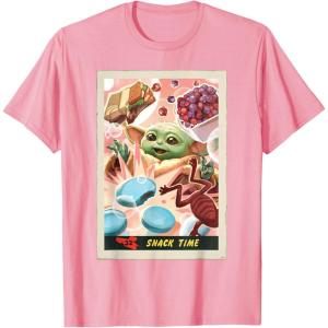image:imageStar Wars The Mandalorian and Grogu Snack Time Card 32 TShirtPink