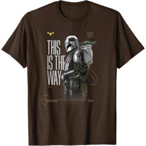 image:imageStar Wars The Mandalorian and Grogu This Is The Way Cool TShirtBrown