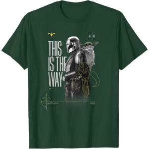 image:imageStar Wars The Mandalorian and Grogu This Is The Way Cool TShirtDark Green