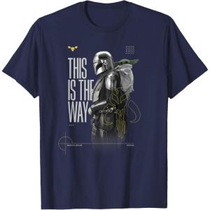 image:imageStar Wars The Mandalorian and Grogu This Is The Way Cool TShirtNavy Blue