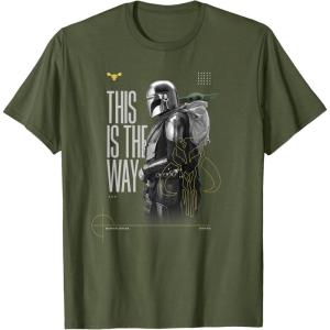image:imageStar Wars The Mandalorian and Grogu This Is The Way Cool TShirtOlive Green