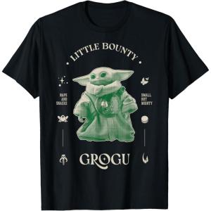 image:imageThe Mandalorian And Grogu Little Bounty Grogu Naps amp Snacks TShirtBlack