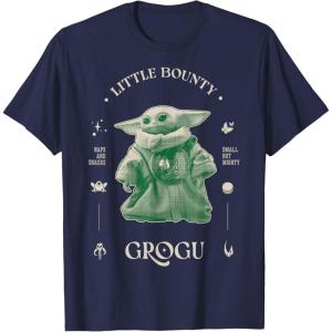 image:imageThe Mandalorian And Grogu Little Bounty Grogu Naps amp Snacks TShirtNavy Blue