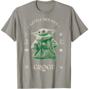 image:imageThe Mandalorian And Grogu Little Bounty Grogu Naps amp Snacks TShirtSlate Grey